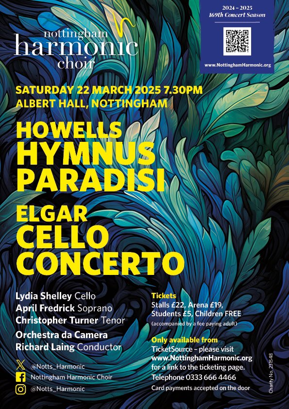 🎶 Meet our Elgar Concerto soloist, Lydia Shelley! 🎻✨
This season, she joins jazz trumpeter David Enhco for Family Tree, with concerts across France, Germany &amp; the UK!
Don’t miss Lydia’s stunning performance in the Elgar Concerto—stay tuned! 🎶 #ChoirLife #CelloMagic #Elgar