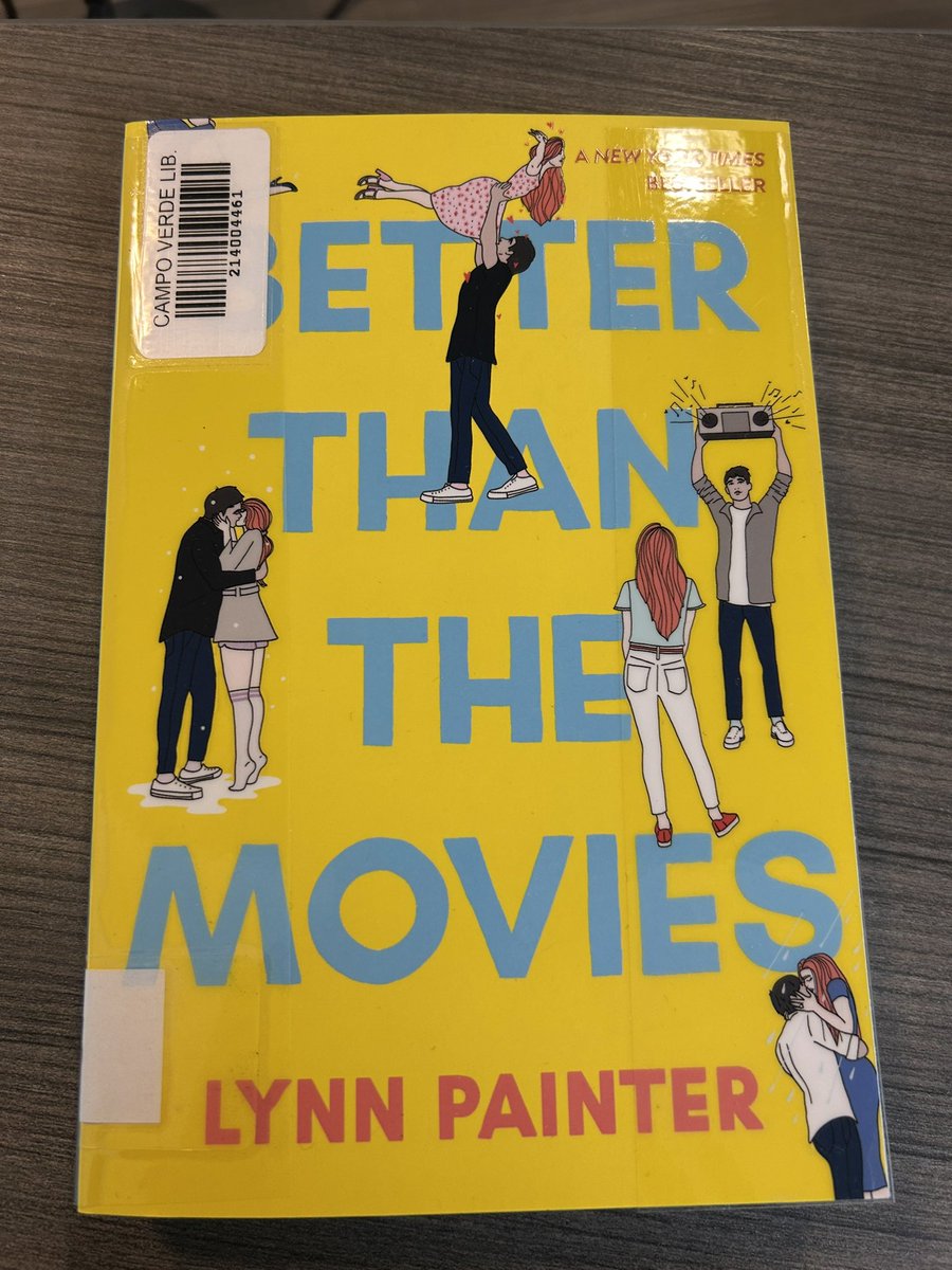 A rom-com about rom-coms. ❤️

Hearing lots of good things from students on this one-so check it out if you like cute, romances.