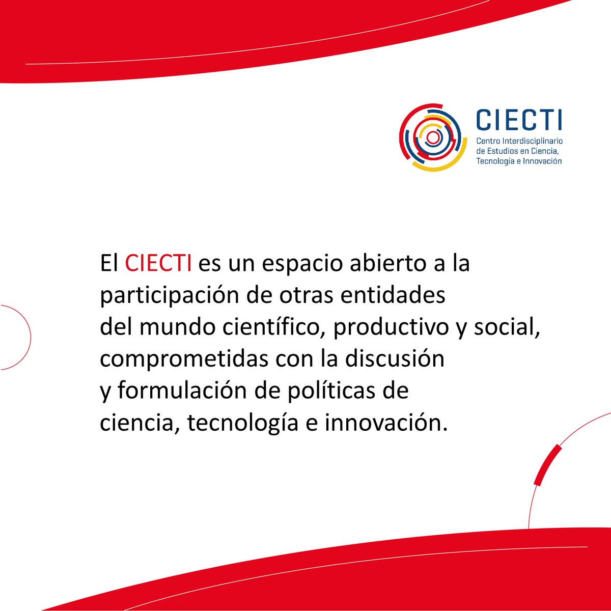 ciecti's tweet image. ✨ Empezamos a transitar un nuevo año 🌟, nuevos desafíos 💪 y conocimiento por descubrir 📚💡. Siempre es bueno recordar #quienesomos.