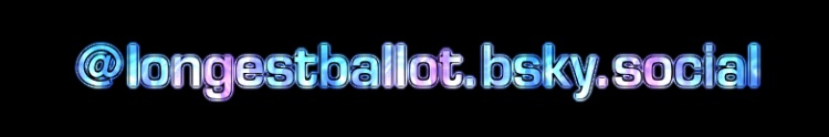 Longest Ballot Committee tweet media