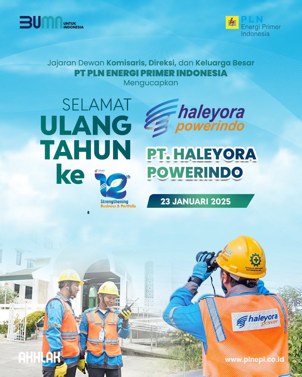PLN Energi Primer Indonesia tweet media