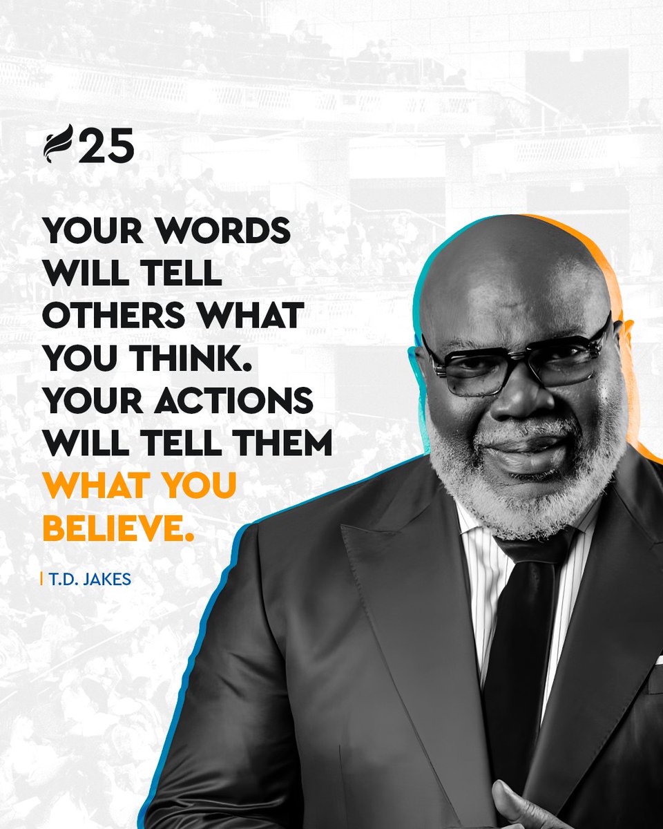 BishopJakes's tweet photo. People might listen to what you say — but it’s what you DO that will leave the greatest impact!

Want to learn how to lead with confidence amidst change and disorder? Get to #ILS2025 in Orlando, Florida, April 10-12.

Register now at https://t.co/SOmTiT1cKv!

#ThisIsILS #LeadershipQuotes