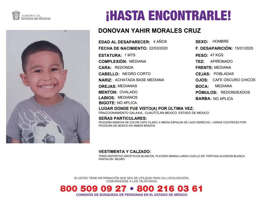 LaTiaVinagres's tweet photo. 🔴🛑#URGENTE🛑🔴
🆘️🔴#LoHasVisto🔴🆘️
🛑#SeBusca🛑
#HastaEncontrarlosATodos
#HastaEncontrarte
#AlertaDeBusqueda
#AlertaAmber
#CompartirEsAyudar #Difunde
Donovan Yahir Morales Cruz
Liam Nicolás Morales Cruz
#Cuatitlan #Edomex #TodosEnLaBúsqueda https://t.co/H0gSCtcXJT