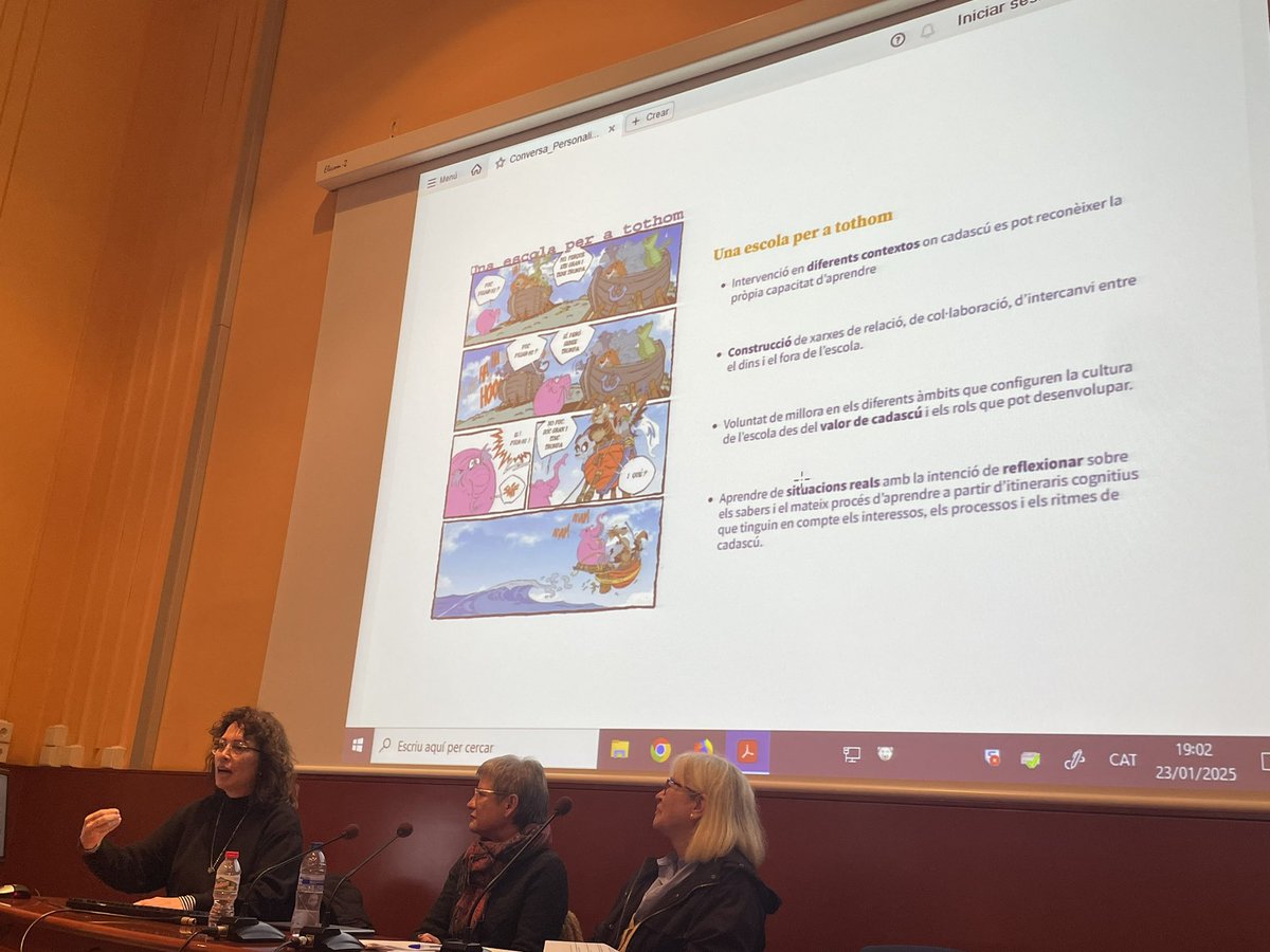 Mireia Hugas Claparols (@mireiahugas) on Twitter photo L’experiència de l’escola <a href="/Rieraderibes/">EscolaRieradeRibes</a> explicada per <a href="/NuriaSarria/">Núria Sarria</a>. Per arribar on som va caler #reflexió i compartir la visió del claustre. Tot això amb una mirada inclusiva. <a href="/ICEUAB/">ICE de la UAB</a> #IDPUB #converses L’experiència de l’escola <a href="/Rieraderibes/">EscolaRieradeRibes</a> explicada per <a href="/NuriaSarria/">Núria Sarria</a>. Per arribar on som va caler #reflexió i compartir la visió del claustre. Tot això amb una mirada inclusiva. <a href="/ICEUAB/">ICE de la UAB</a> #IDPUB #converses