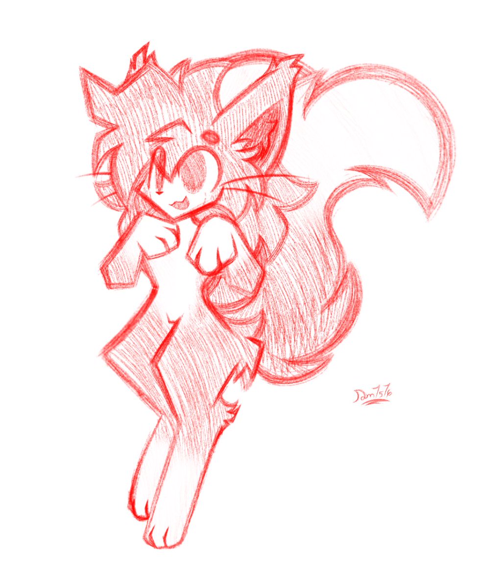 It’s been soooo long since I’ve drawn this lovely kitty!-

Val Gift Sketch for <a href="/accelldraws/">Accell</a>!~