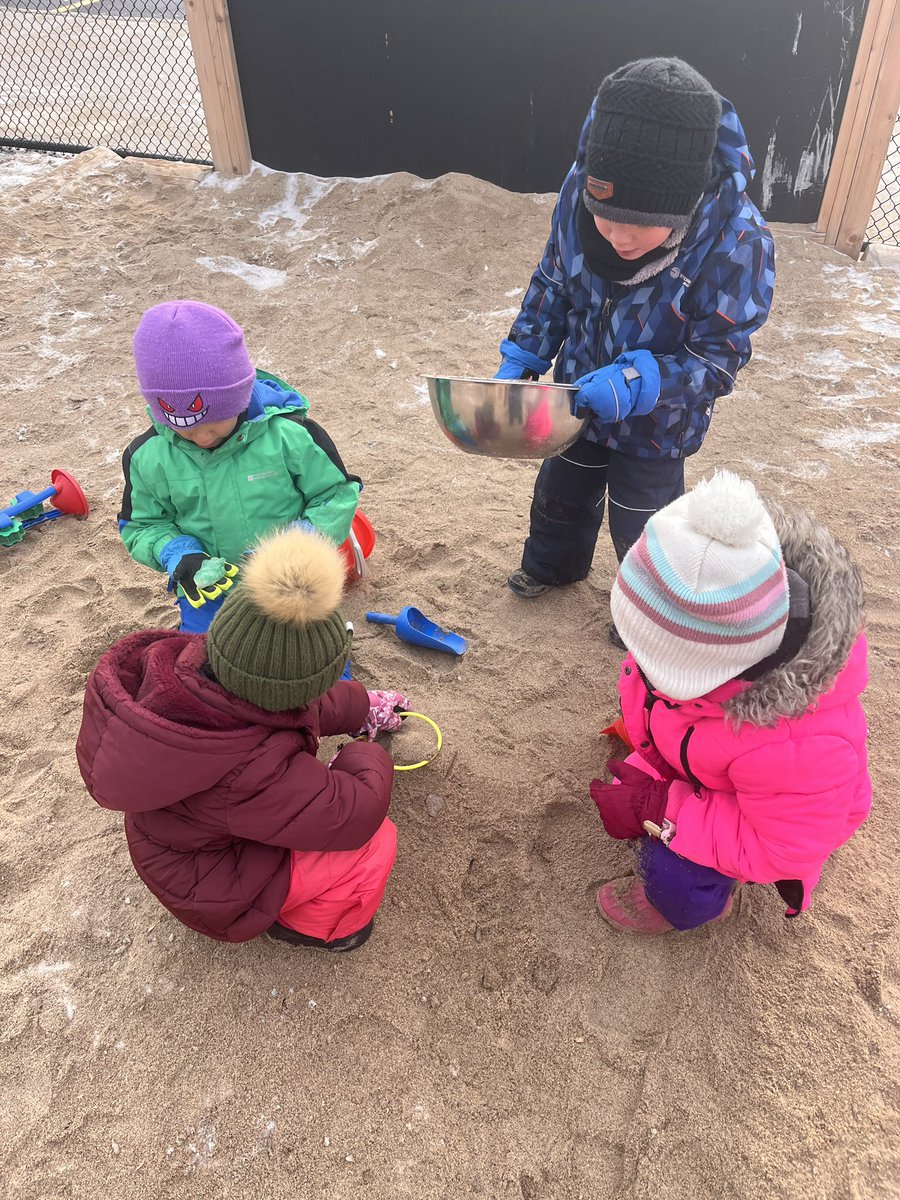 Ms. Ricci (@ms_aricci) on Twitter photo We are so happy to be able to explore in our outdoor classroom again after a very chilly couple days! We made art in the snow, filled our wheel barrow with ice and experimented with sand tools <a href="/StCeciliaHCDSB/">StCeciliaHCDSB</a> <a href="/HCDSB_k/">Kindergarten at HCDSB</a> We are so happy to be able to explore in our outdoor classroom again after a very chilly couple days! We made art in the snow, filled our wheel barrow with ice and experimented with sand tools <a href="/StCeciliaHCDSB/">StCeciliaHCDSB</a> <a href="/HCDSB_k/">Kindergarten at HCDSB</a>