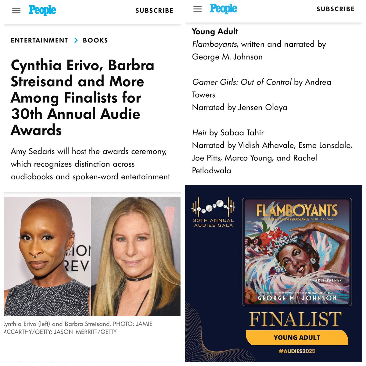 George M Johnson Garçon tweet media