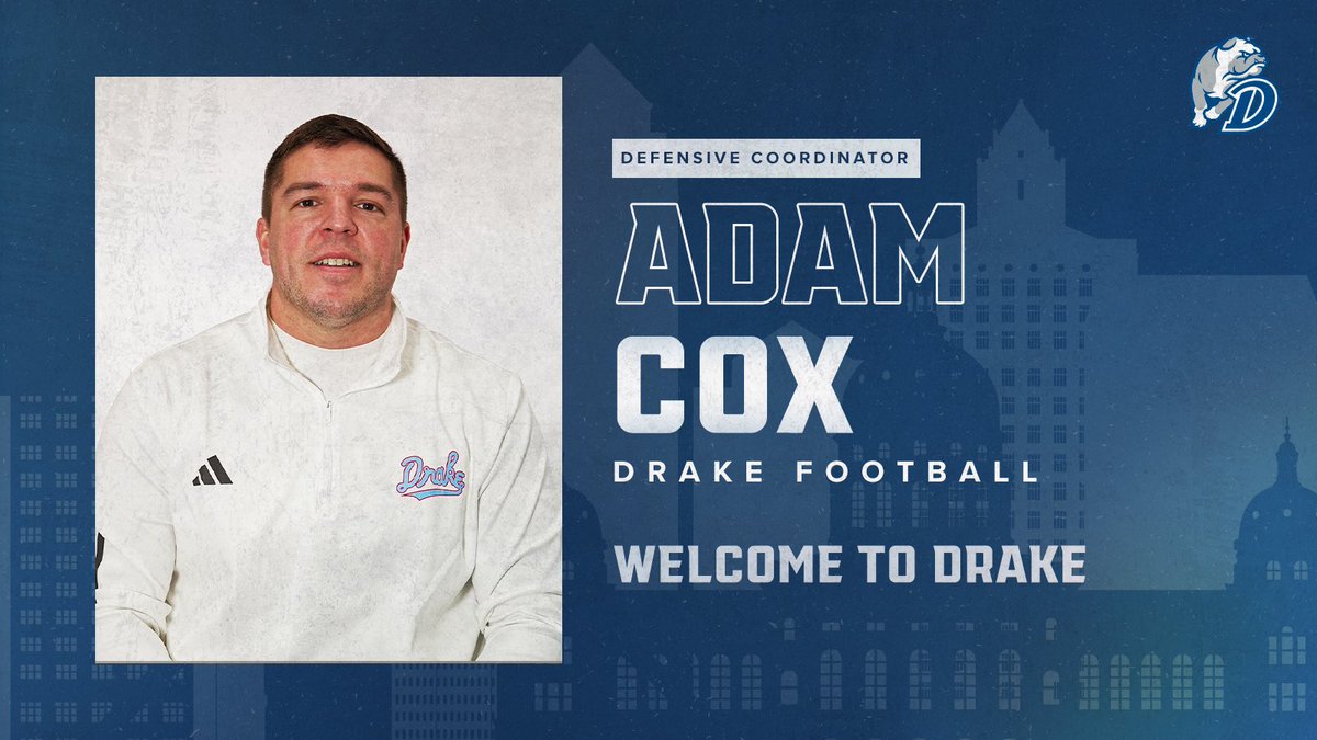 𝐖𝐞𝐥𝐜𝐨𝐦𝐞 𝐭𝐨 𝐃𝐞𝐬 𝐌𝐨𝐢𝐧𝐞𝐬!

<a href="/CoachKyleKempt/">Kyle Kempt</a> , Offensive Coordinator
<a href="/AdamCox38/">Adam Cox</a> , Defensive Coordinator 

#DSMHometownTeam