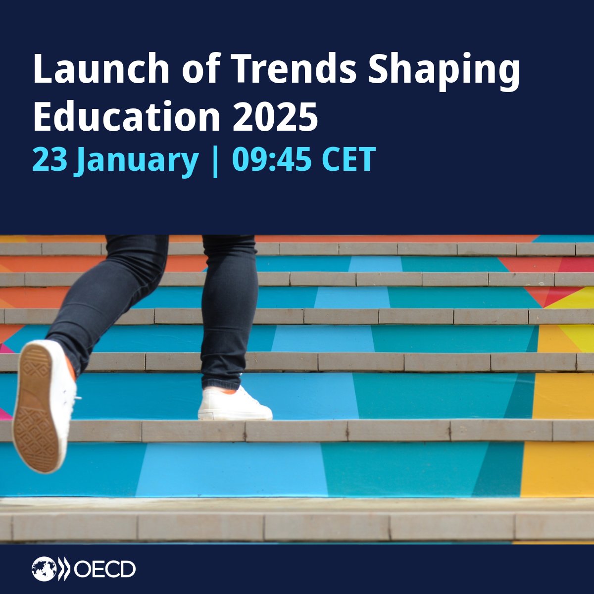 Schools and learning will be different in the future.

The new Trends Shaping Education 2025 report explores today's top megatrends and develops future scenarios based on what we know.

Interested in the future of education?

Watch the report launch 👉bit.ly/40gY5eK