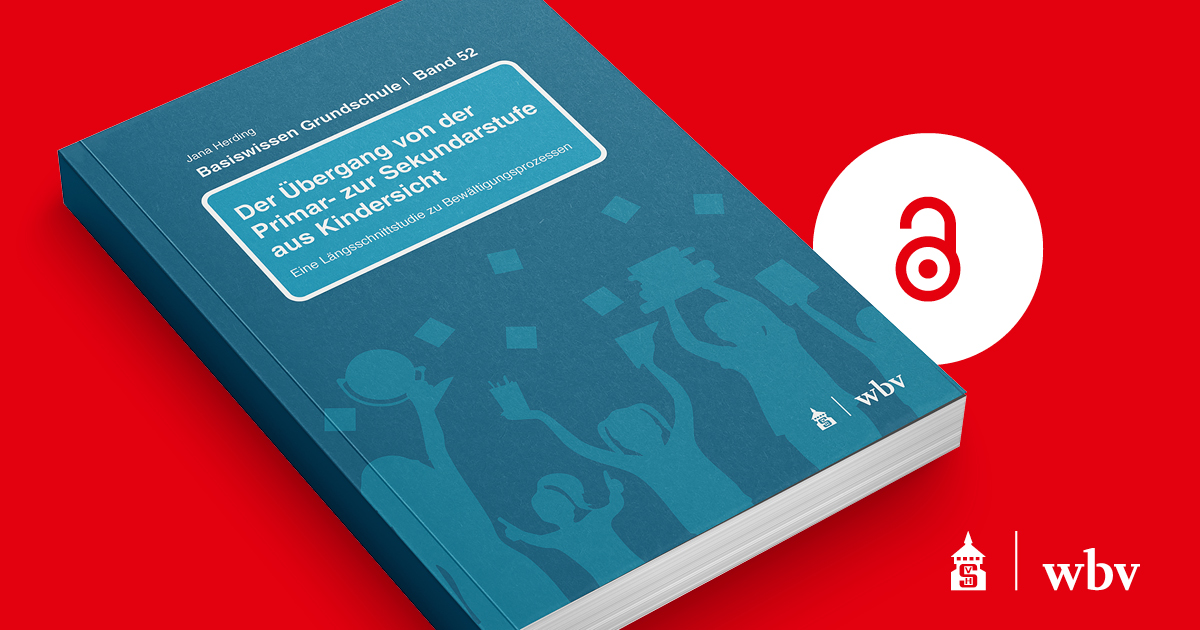 Der Übergang von der #Grundschule aus der Sicht von Kindern : Neue Studie identifiziert Erfolgsfaktoren und stellt Handlungsempfehlungen für gelingende Übergänge vor. 

#openaccess lesen 🧑‍🏫u.wbv.de/i77710so

#Bildungsforschung #Schule #Grundschule #twlz <a href="/dipf_aktuell/">DIPF</a>