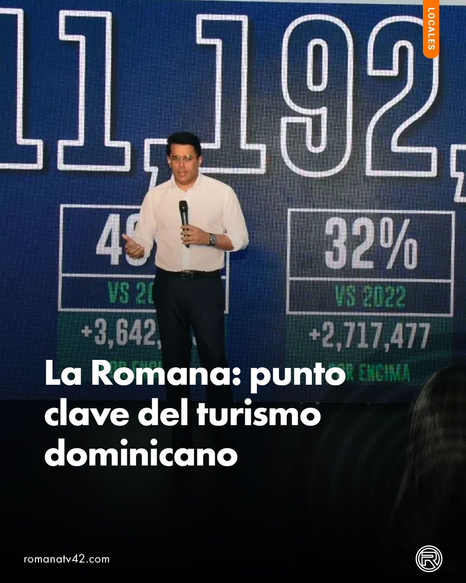 🌴 La Romana brilla en 2024 como destino clave del turismo dominicano, con miles de visitantes por aire y crucero. #LaRomana