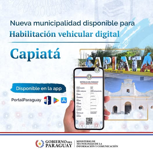 Nos  sumamos a la habilitación vehicular digital emitida por nuestro municipio, que ya están disponibles para su consulta en formato digital desde la aplicación móvil.

¡Lleva tus documentos obligatorios en el! 📷

#𝐂𝐚𝐩𝐢𝐚𝐭𝐚́𝐏𝐨𝐫𝐁𝐮𝐞𝐧𝐂𝐚𝐦𝐢𝐧𝐨