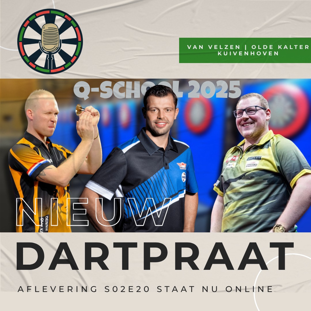 Dartpraat (@dartpraat) on Twitter photo ๐ ๐๐ฎ๐ฟ๐๐ฝ๐ฟ๐ฎ๐ฎ๐
๐ง Seizoen 2 | Aflevering 20
๐ฏ Q-school 2025
โ๏ธ Bellen met Van Velzen, Kuivenhoven en Olde Kalter
๐ PDC wijzigt de regels opnieuw
๐ช๐บ Nieuwe Euro Tour regels
๐ณ๐ฑ Host Nation of Tour Card Qualifier?
๐ง ๐บ Dartpraat.nl ๐ ๐๐ฎ๐ฟ๐๐ฝ๐ฟ๐ฎ๐ฎ๐
๐ง Seizoen 2 | Aflevering 20
๐ฏ Q-school 2025
โ๏ธ Bellen met Van Velzen, Kuivenhoven en Olde Kalter
๐ PDC wijzigt de regels opnieuw
๐ช๐บ Nieuwe Euro Tour regels
๐ณ๐ฑ Host Nation of Tour Card Qualifier?
๐ง ๐บ Dartpraat.nl