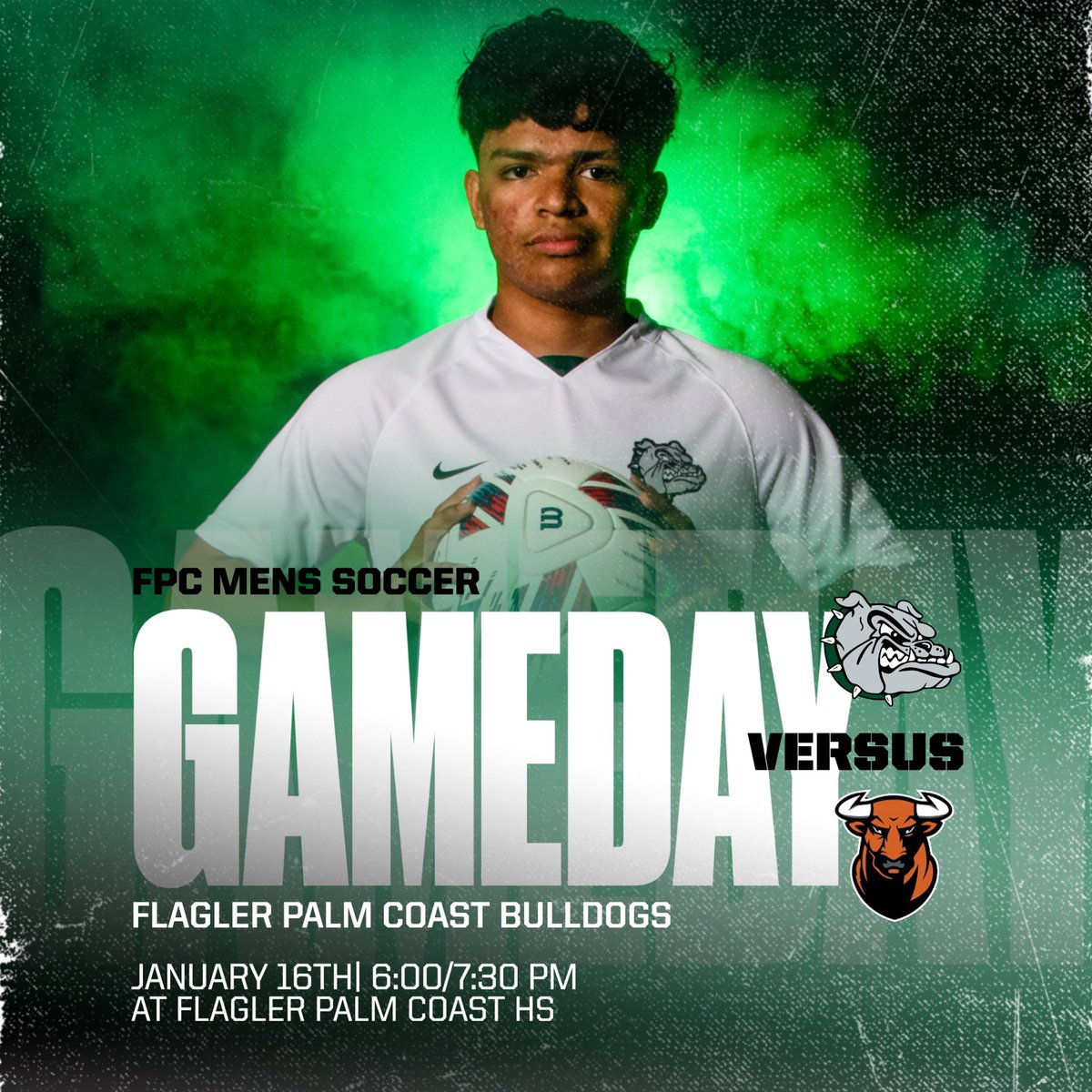 It’s the final game of the regular season! One final game at home before heading into playoffs ! Come out and support !