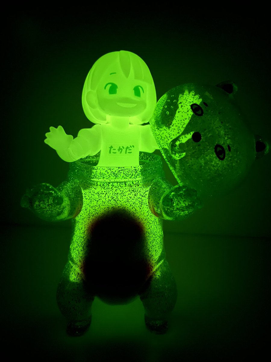 クリームソーダメンタイゴンお迎えできました🎉 このカラーと蓄光が