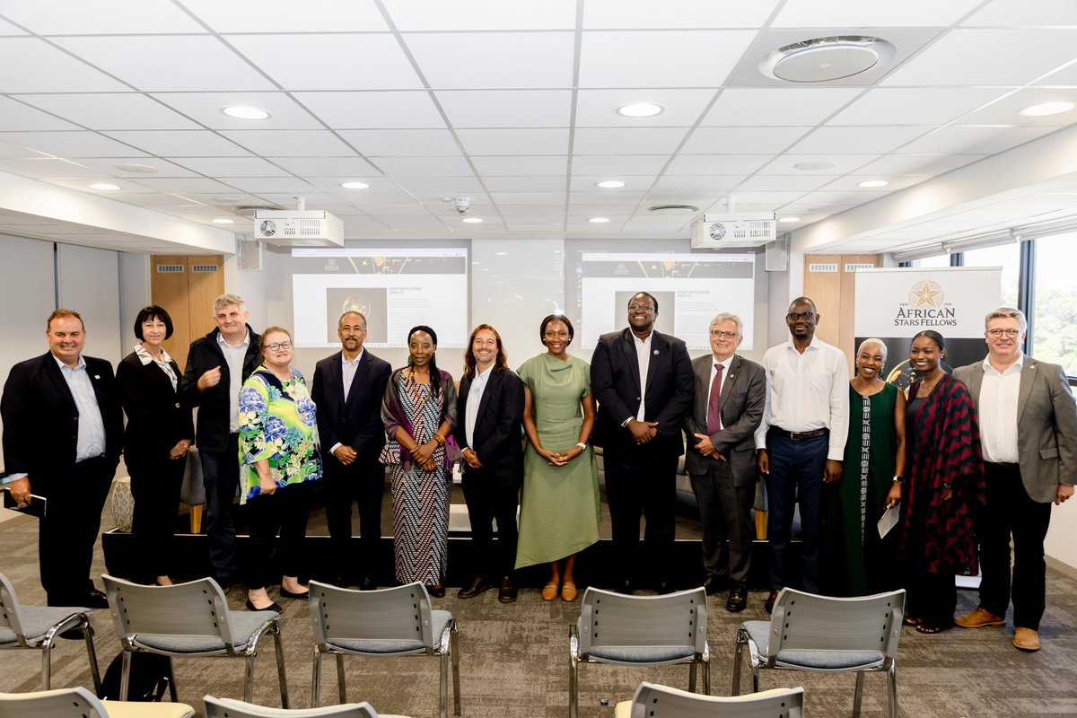 Yesterday , we launched the African STARS Fellowship Program, a bold step toward shaping the Africa we envision, where science and healthcare drive progress. #Moments 
#africanstarsfelllowship