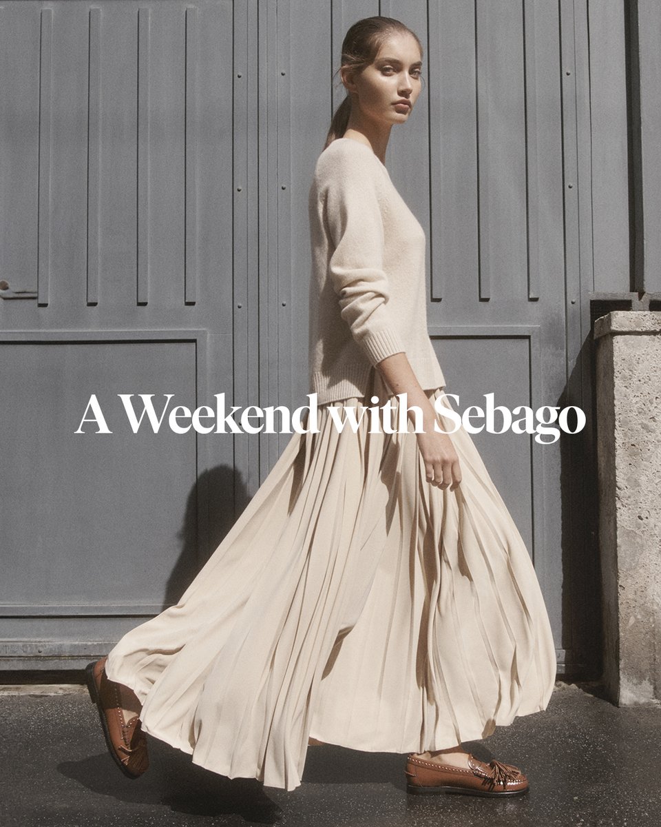 weekendmaxmara's tweet image. Steps of style: introducing #AWeekendWithSebago, the first capsule collection in collaboration with @Sebago. Learn more at: l8r.it/mVgz
#WeekendMaxMara