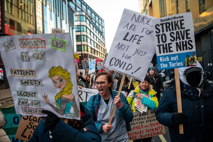 WistfulCass's tweet photo. Horror expressed wrt "Corridor Care" in #Hospitals; rightly results in mass coverage throughout MSM

BUT, no press comment regarding Tory Govts over last 14 yrs deliberate underfunding of #NHS; not in £VALUE, but wrt what was NEEDED. #Nutses &amp; #Doctors are heroes

#C4News #bbcqt https://t.co/GkuVaoUhgt