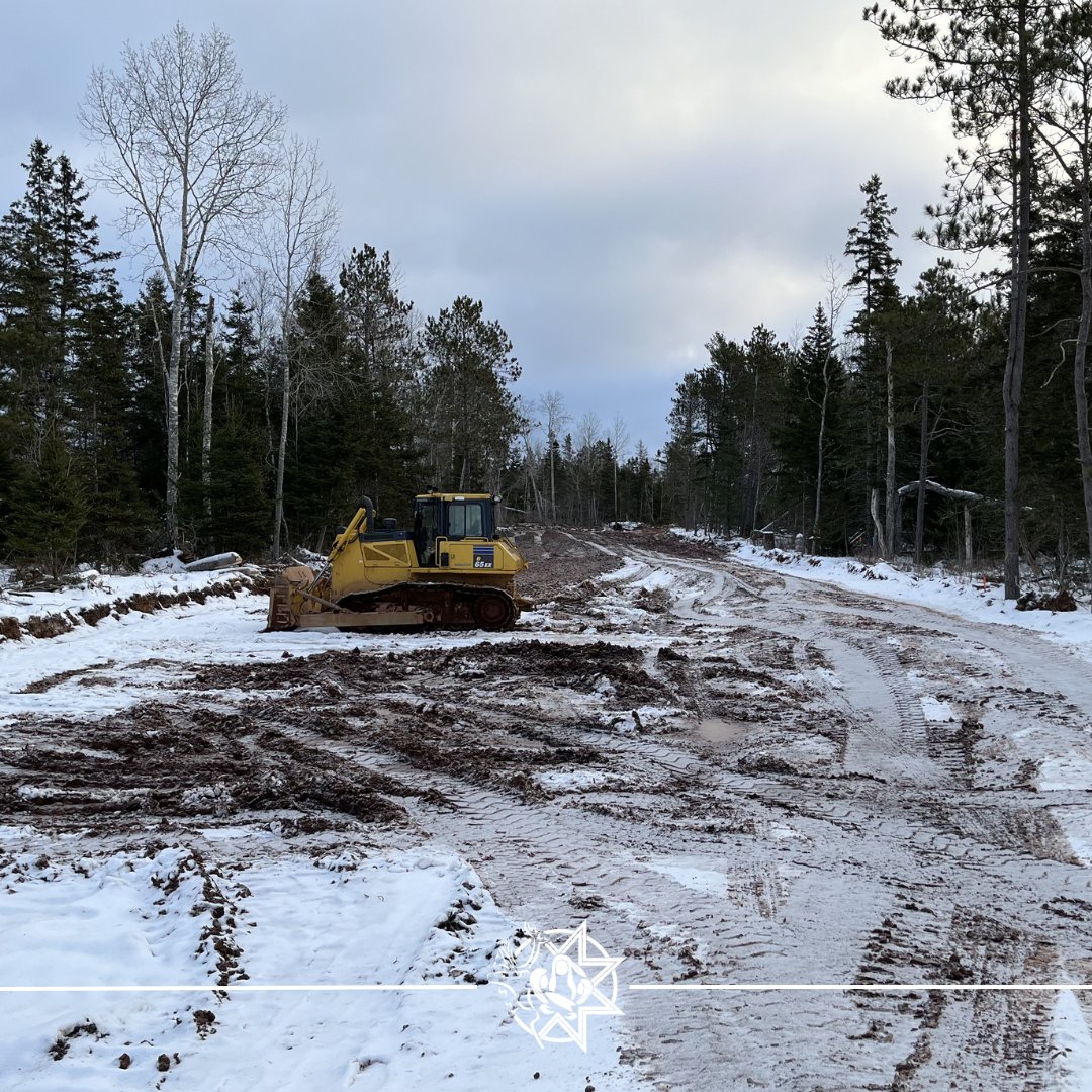 🚧 Construction has started on the driveway &amp; utility corridor for Mi’kmawey Debert Cultural Centre! $5M still needed to #BuildTheVision. 🌟 Donate: mikmaweydebert.ca/campaign/ #MikmaweyDebert #BuildMikmaweyDebert