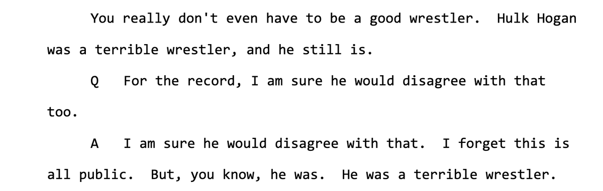 bimbotoad's tweet photo. currently reading stephanie mcmahon's testimony to the U.S. house of representatives committee on oversight and government reform and I'm obsessed with them using it as an opportunity to make her admit under oath that hulk hogan sucks https://t.co/j0p9xHOZqD