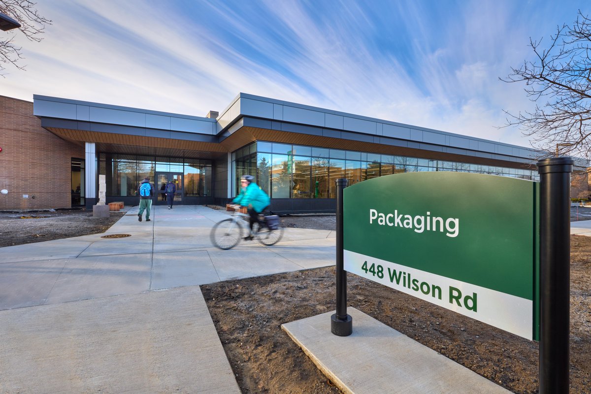 michiganstateu's tweet photo. Created in 1952, @MSUPackaging in @CANRatMSU holds the prestigious reputation of being the first, largest and most comprehensive packaging school in the nation. #SpartansWill https://t.co/pooCA1VXBa