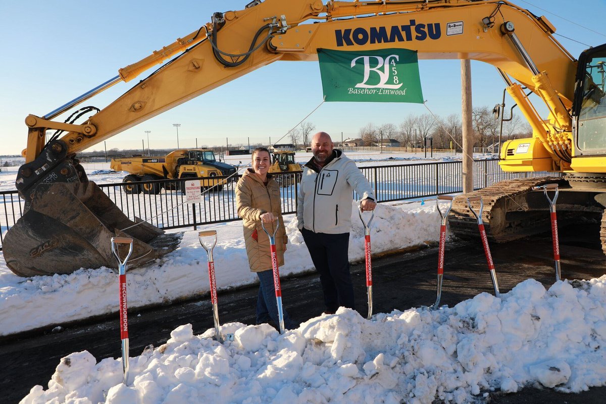 The most picturesque day to break ground on the 2024 Bond projects for Basehor-Linwood School District! ❄ The bond is set to transform key educational and recreational spaces, enhancing the district's capacity to support both academic and extracurricular activities.