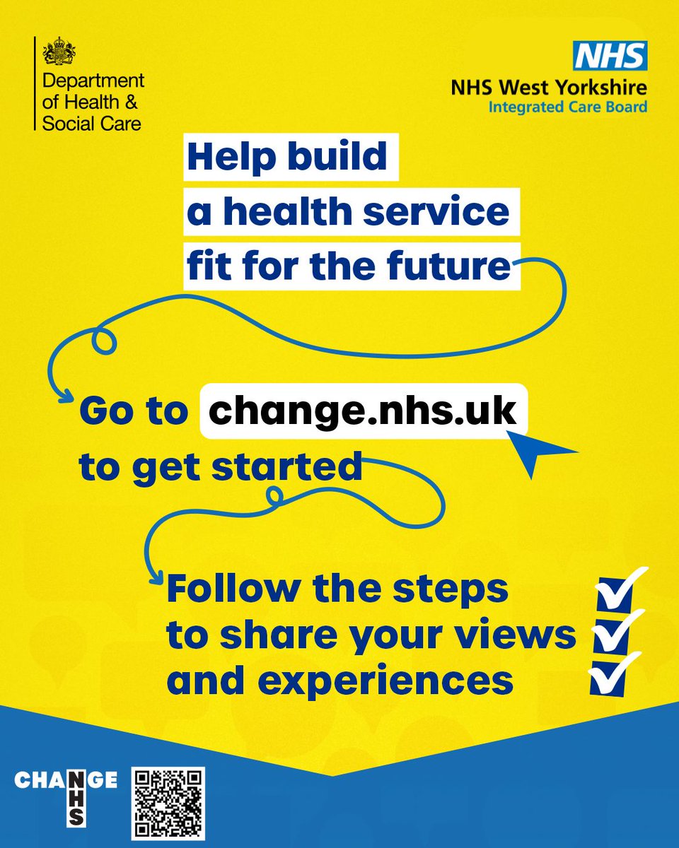 🚀 West Yorkshire 10 Year Plan webpage is the one-stop shop to help shape the 10-year health plan, providing an opportunity to say what is important in local health and care. 

Get involved and fill out the survey: orlo.uk/AVXst