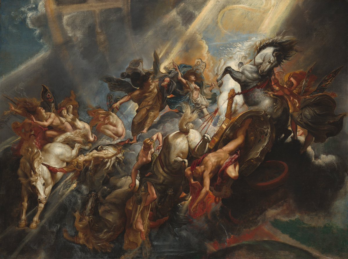 SeekAfterBeauty's tweet photo. The Fall of Phaeton (1605), by Peter Paul Rubens https://t.co/TAGzF8OFQy