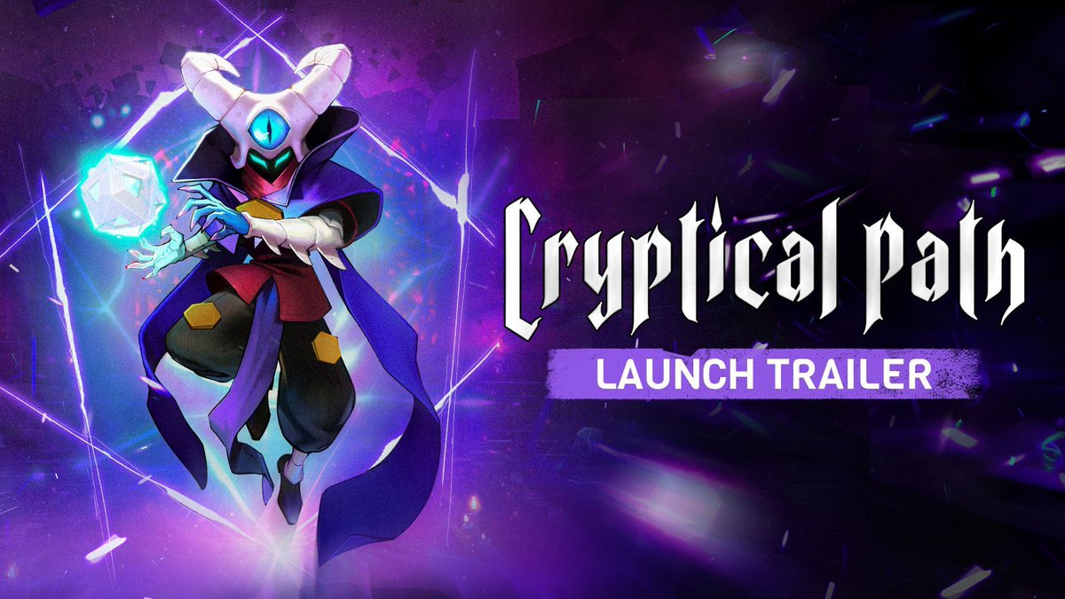 CrypticalPath's tweet image. Now that you saw the Switch 2 trailer, you can watch this one! 👀

The wait is over! 🕰️

Cryptical Path will officially launch on January 29th, 2025! ⚔️🗺️

Check out our new trailer and mark your calendars!

buff.ly/3Pxb46W 

#roguelite #pcgames #steam #nintendo #switch2