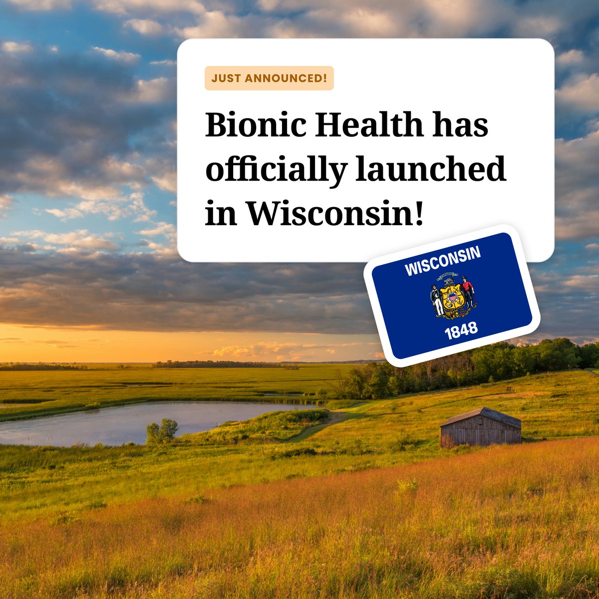 Wisconsin, your healthcare upgrade has arrived! 🌟
Bionic Health is bringing AI-powered precision medicine to the Badger State. Because your health deserves better than yesterday's solutions.
Learn more: bionichealth.com #WIHealth #HealthTech