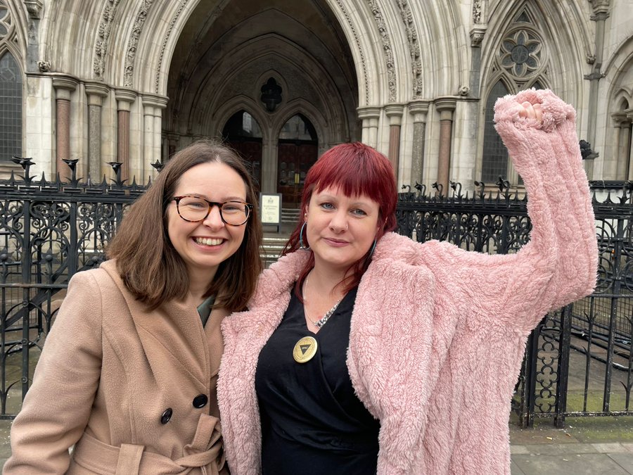 Public Law Project (@publiclawprojct) on Twitter photo Breaking: We are delighted to share that our client <a href="/EllenClifford1/">Ellen Clifford</a> has won her case against the DWP over an unlawful consultation held on reforms tightening the #WorkCapabilityAssessment.
These reforms would lead to over 400,000 people being worse off by at least £416 a month. Breaking: We are delighted to share that our client <a href="/EllenClifford1/">Ellen Clifford</a> has won her case against the DWP over an unlawful consultation held on reforms tightening the #WorkCapabilityAssessment.
These reforms would lead to over 400,000 people being worse off by at least £416 a month.