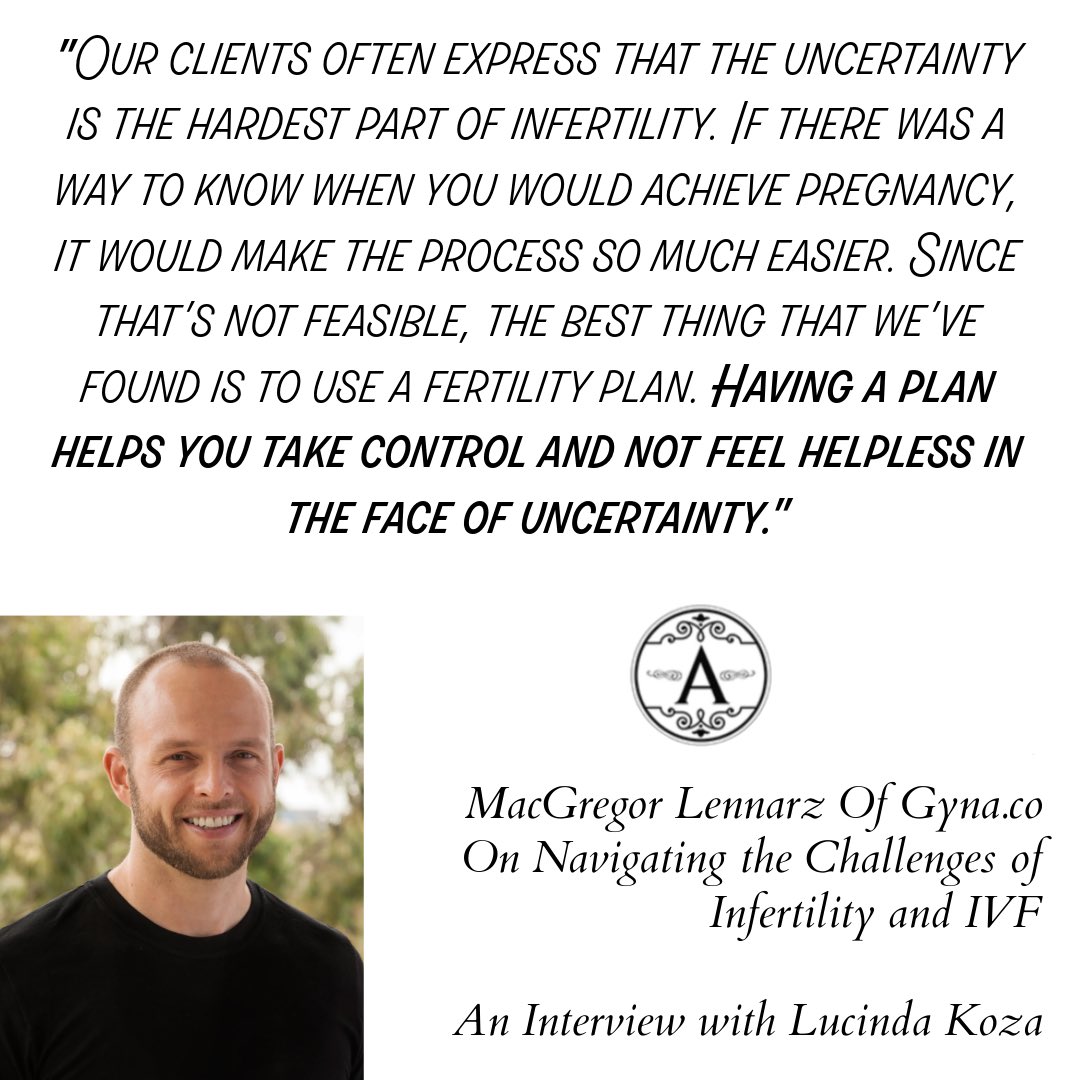 MacGregor Lennarz co-founded @gyna_fertility to leverage mobile technology to help women in healthcare deserts who are on a #fertilityjourney. #infertility #ivf #founderstory #healthcaretechnology medium.com/authority-maga…