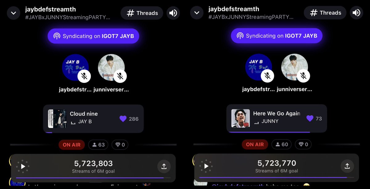 JAYBDEFstreams's tweet photo. 📢Collaboration Streaming On @STATIONHEAD
JOIN US Now ! 🥳🎉
#JAYBxJUNNYstreamparty
📻 https://t.co/WUbrm1demB
#JAYB @jaybnow_hr
#JAYB_RoadRunner
#jaybdefstreamth
#JUNNY #Junniverse
@_jnkmsc_ #주니
@mauvecompany https://t.co/JkTn7w3NDe