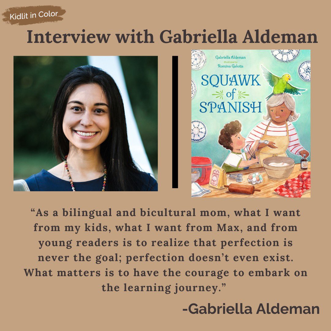 New interview on the blog by <a href="/write_between/">Gabriella Aldeman</a>:

kidlitincolor.com/blog/interview…