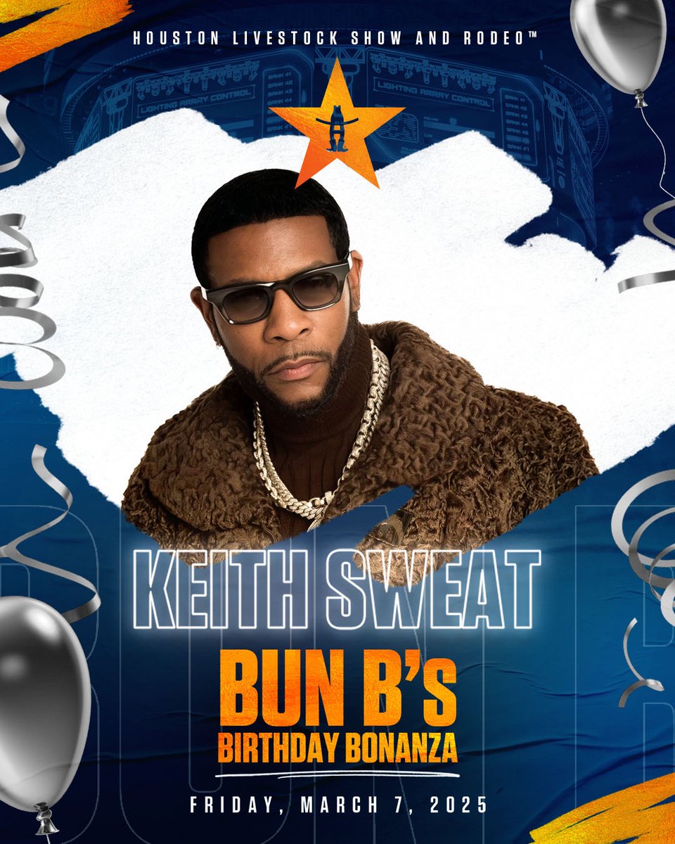 BunB.eth (@bunbtrillog) on Twitter photo My Birthday Bonanza is kn Black Heritage Day March 7 <a href="/RODEOHOUSTON/">RODEOHOUSTON</a> and I’m back to restore the feeling! My first announced guest is the R&B legendary himself Keith Sweat! Tix on sale at 10am at rodeohouston.com My Birthday Bonanza is kn Black Heritage Day March 7 <a href="/RODEOHOUSTON/">RODEOHOUSTON</a> and I’m back to restore the feeling! My first announced guest is the R&B legendary himself Keith Sweat! Tix on sale at 10am at rodeohouston.com
