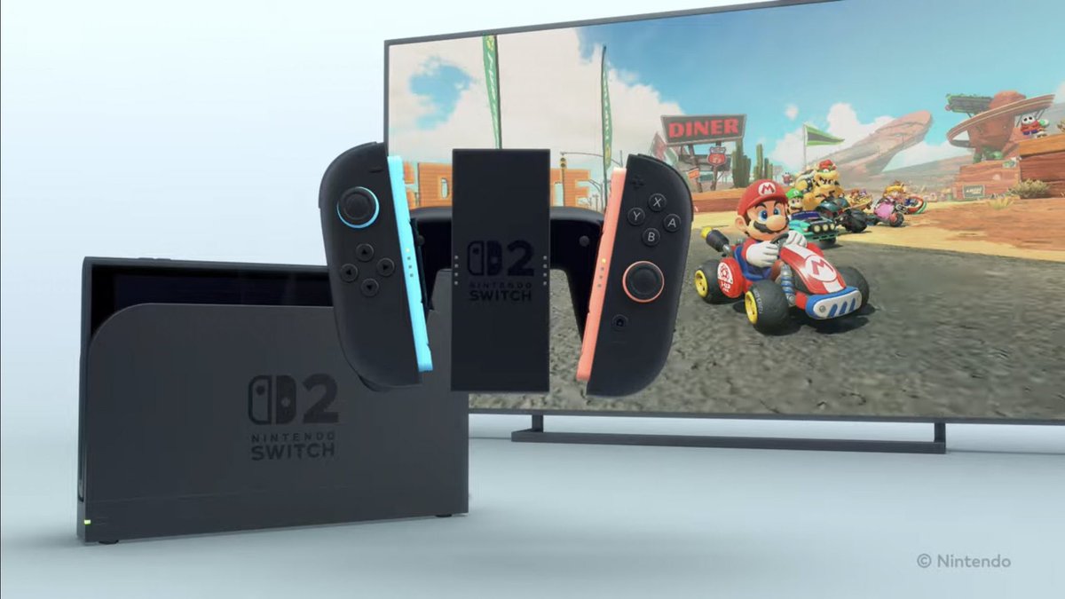 Después de tantos rumores ya es una realidad ❤️❤️ la #NintendoSwitch2
