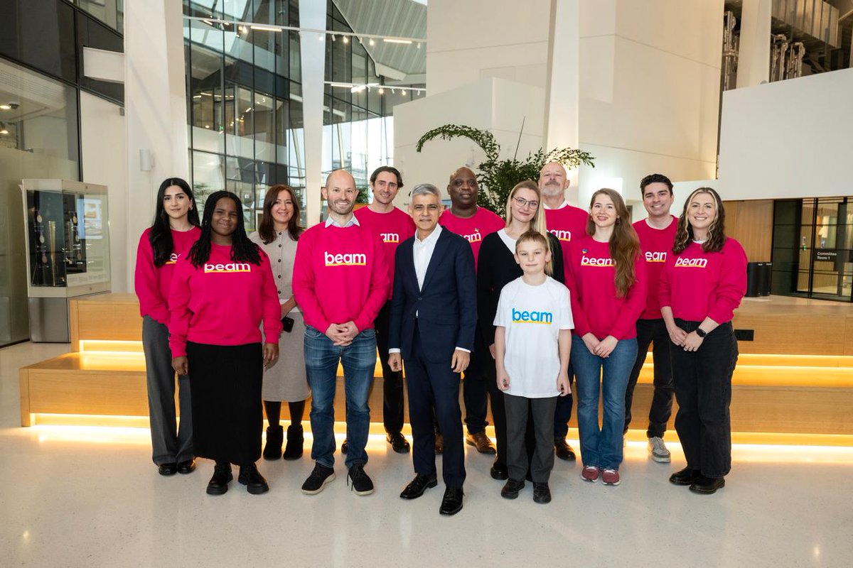 It’s great news that Beam, the world’s first crowdfunding platform for homeless people, has helped 1,000 Londoners out of homelessness and into stable jobs and homes.

I provided them with start-up funding through my Rough Sleeping Innovation Fund and was proud to meet their
