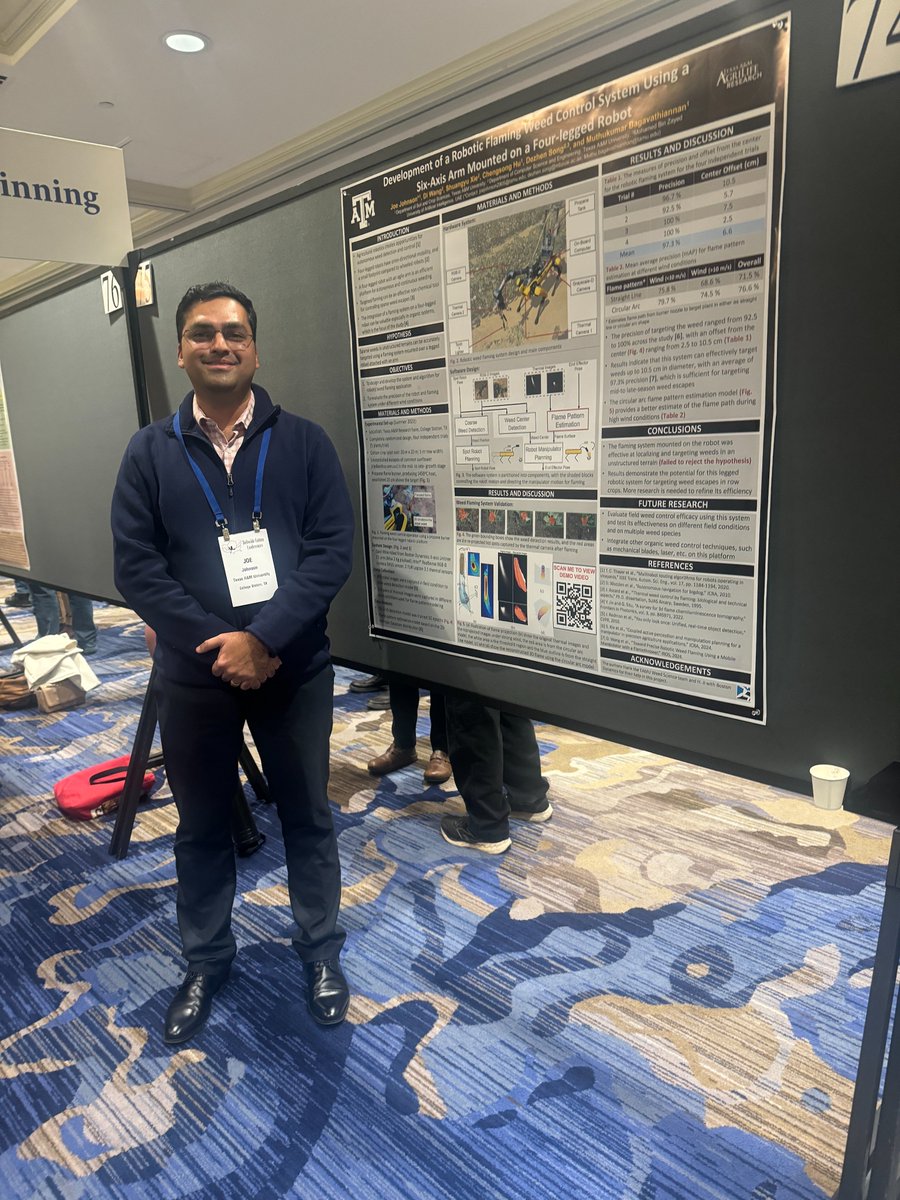 Muthu Bagavathiannan (@mbagavathiannan) on Twitter photo The Beltwide Cotton meeting this week in New Orleans, LA has been eventful! Our <a href="/TAMUWeedNinjas/">Texas A&M Weed Science Research</a> students have well represented <a href="/tamusoilcrop/">TAMU Department of Soil and Crop Sciences</a> <a href="/txresearch/">Texas A&M AgriLife Research</a>.
<a href="/Ryan_C_Hamberg/">Ryan Hamberg</a> won second place poster and third place oral presentation awards! The Beltwide Cotton meeting this week in New Orleans, LA has been eventful! Our <a href="/TAMUWeedNinjas/">Texas A&M Weed Science Research</a> students have well represented <a href="/tamusoilcrop/">TAMU Department of Soil and Crop Sciences</a> <a href="/txresearch/">Texas A&M AgriLife Research</a>.
<a href="/Ryan_C_Hamberg/">Ryan Hamberg</a> won second place poster and third place oral presentation awards!