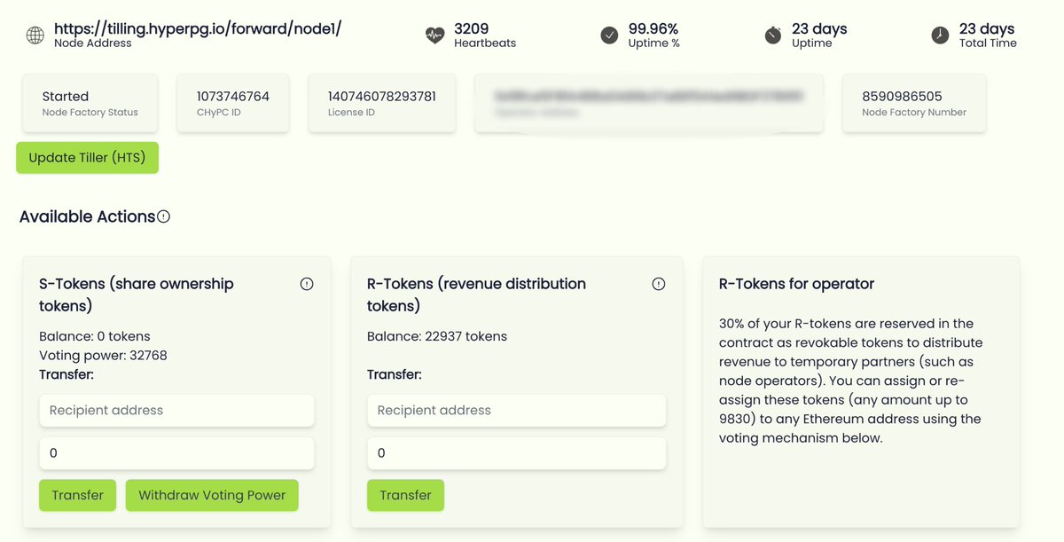 DNodeCapital's tweet image. Pleased to announce that Digital Node Capital (DNC) has successfully created its first batch of 100 Node Factories! 🎉
You can join us and create yours too by visiting 👉 dapp.hypc.ai
#HyperCycle #NodeOperators #DecentralizedFuture