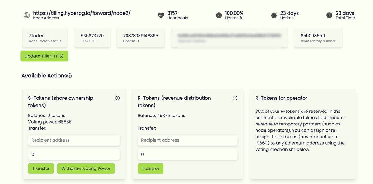 DNodeCapital's tweet image. Pleased to announce that Digital Node Capital (DNC) has successfully created its first batch of 100 Node Factories! 🎉
You can join us and create yours too by visiting 👉 dapp.hypc.ai
#HyperCycle #NodeOperators #DecentralizedFuture