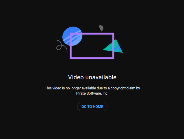 Russle_exe's tweet photo. 'Top Twitch Highlights and clips' video has been Copy Right Claimed by @PirateSoftware
https://t.co/Am0evqDmZl Video had clips of him wiping his raid in AOC, Literally can not take criticism #worldofwarcraft https://t.co/pcAVCVQ3eD
