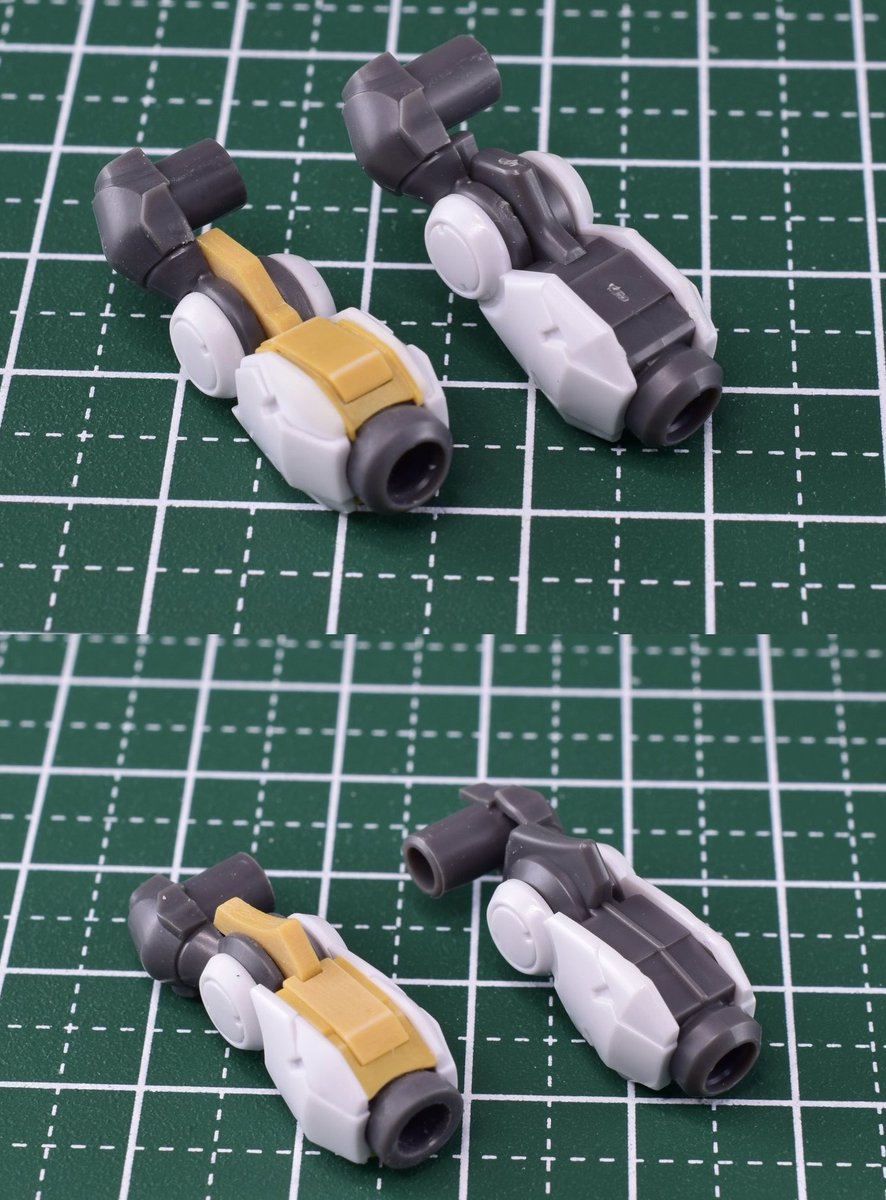 HGエアリアル
左右上腕終了であります！