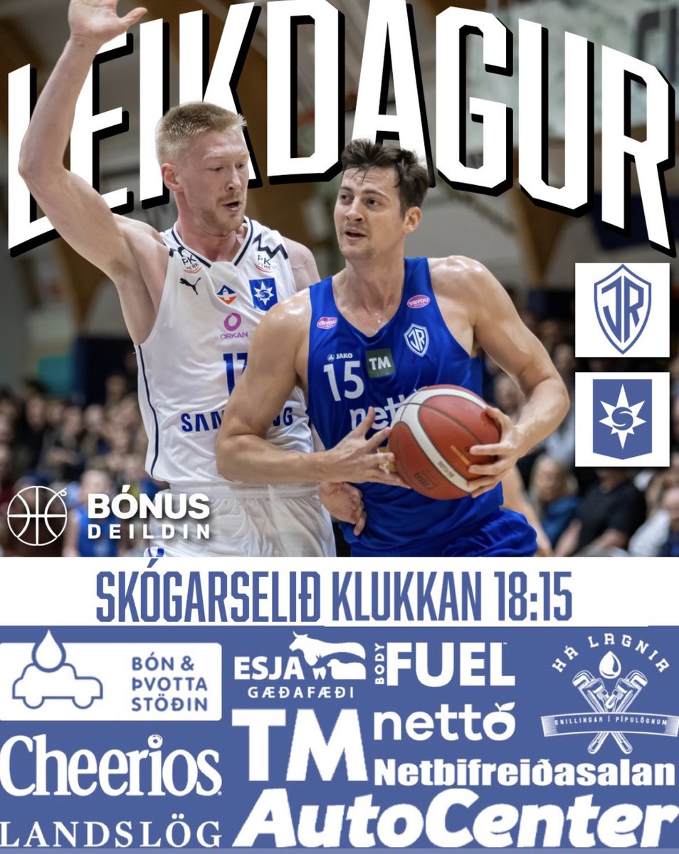 Skógarselið í kvöld!🏠

Okkar menn fá Stjörnuna í heimsókn í kvöld í mjög mikilvægum leik upp á framhaldið í deildinni. Fjölmennum á þennan erfiða og mikilvæga leik👏

Fan zone okkar ÍR-inga opnar klukkan 17:00🍻

ÁFRAM ÍR!🤍💙
#stórveldiðmætir | #stórveldireykjavíkur