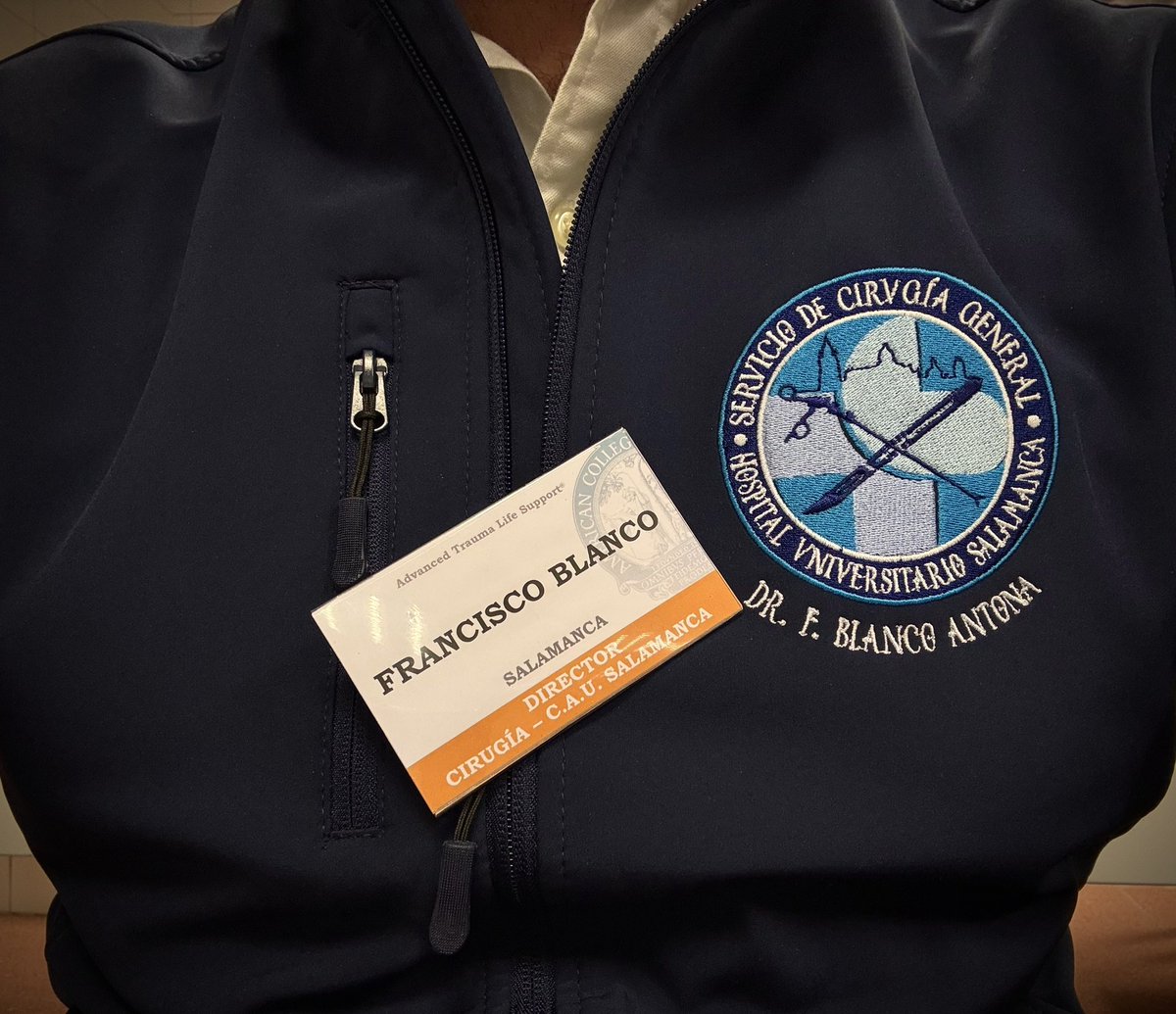Curro Blanco (@curro_blanco) on Twitter photo Comenzamos con un nuevo “Curso ATLS” del <a href="/AmCollSurgeons/">American College of Surgeons</a> y la <a href="/aecirujanos/">aecirujanos</a> en la sede de #Salamanca <a href="/MedicinaUsal/">Facultad Medicina USAL</a> para mejorar la atención de los Pacientes Politraumatizados
#Politrauma #ABC #ATLS #ComprometidosConLaFormacion #SomosCAUSA #SomosSACYL Comenzamos con un nuevo “Curso ATLS” del <a href="/AmCollSurgeons/">American College of Surgeons</a> y la <a href="/aecirujanos/">aecirujanos</a> en la sede de #Salamanca <a href="/MedicinaUsal/">Facultad Medicina USAL</a> para mejorar la atención de los Pacientes Politraumatizados
#Politrauma #ABC #ATLS #ComprometidosConLaFormacion #SomosCAUSA #SomosSACYL