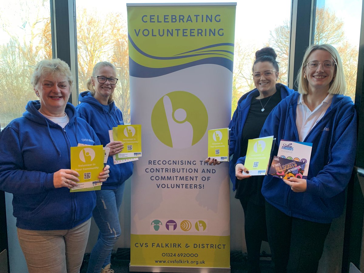 CVS Falkirk (@cvsfalkirk) on Twitter photo We’re now halfway through January! How's your 🌟#NewYearsResolution🌟 going?
If you haven’t picked yet, why not #volunteering? 🙋‍♀️🙋🙋‍♂️ We’ve an info evening tonight at our office, 6-7pm, part of #NewYearNewYou helping people find the right roles for them: bit.ly/3VI747e We’re now halfway through January! How's your 🌟#NewYearsResolution🌟 going?
If you haven’t picked yet, why not #volunteering? 🙋‍♀️🙋🙋‍♂️ We’ve an info evening tonight at our office, 6-7pm, part of #NewYearNewYou helping people find the right roles for them: bit.ly/3VI747e