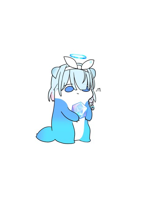 ポンタアロナ かわいいね でも石は持ってかないでね #ブルアカ