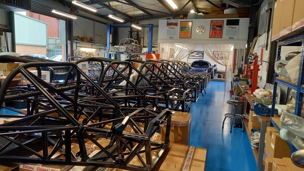 A fresh batch of Ultima RS chassis has just been manufactured, and they are now being prepared for dispatch to our global clients.
 
Since the RS model’s launch, we have been busily fabricating new RS chassis every single day here at <a href="/UltimaCars/">Ultima Sports Ltd</a> 

#ultimars #supercar #lemans24