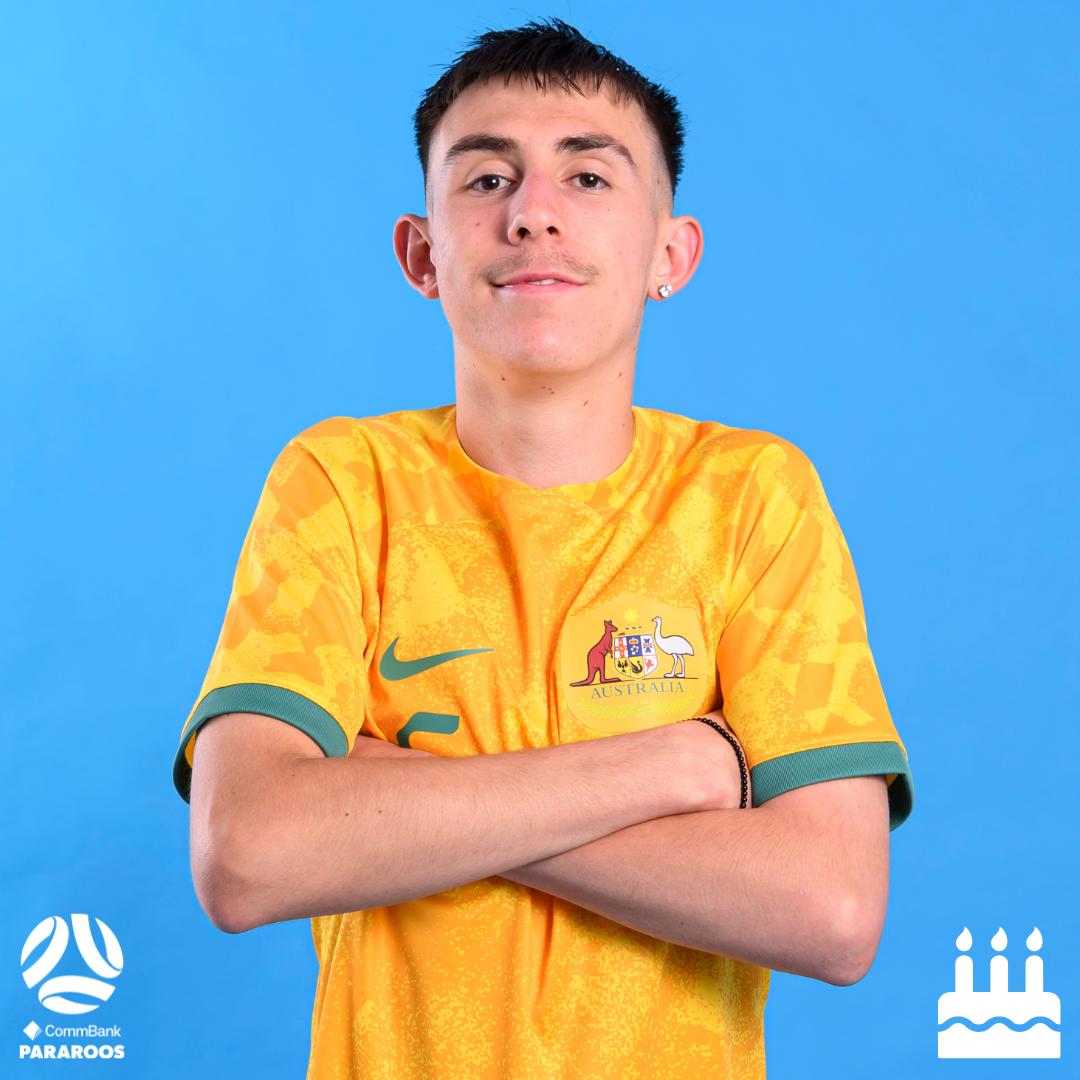 1️⃣9️⃣ today! 🎈

Hope you had a happy birthday Giacomo Izzo! 🥳

#pararoos #undefeated #cpfootball