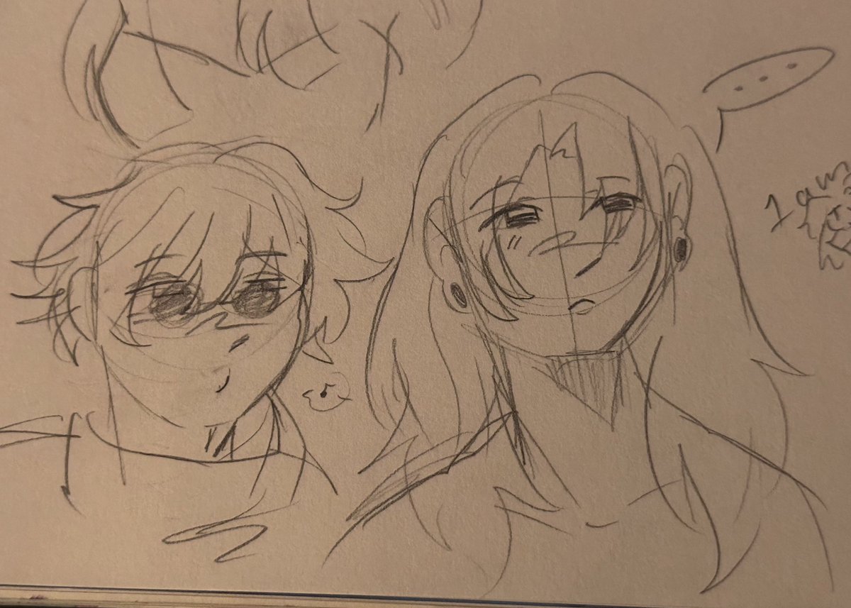 Stupid oc and jjk sketches