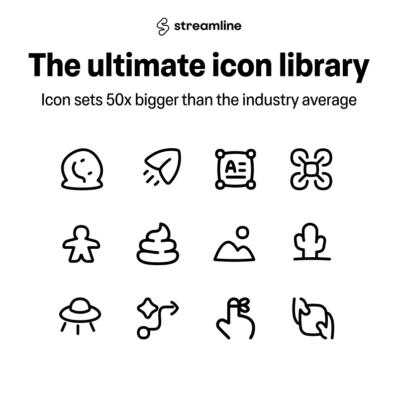webalys's tweet photo. The ULTIMATE icon library!

✓ Consistent, massive sets.
✓ Expanded daily by 8 designers.
✓ Save time—Perfectly matching icons.
